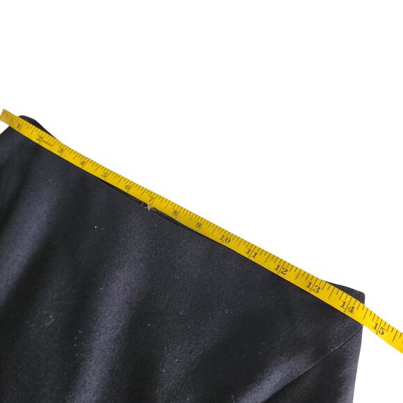 Talbots Womens Wool Midi Straight Skirt Petite Size 2P Black Stretch A Line Work - Picture 10 of 11